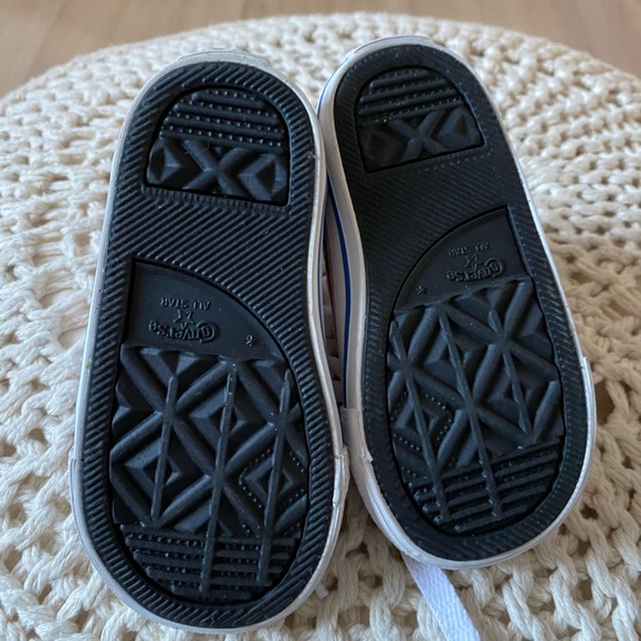 VERY RARE Converse Hello Kitty x Chuck Taylor All Star Canvas Hi 'White Size 5 - Picture 9 of 14